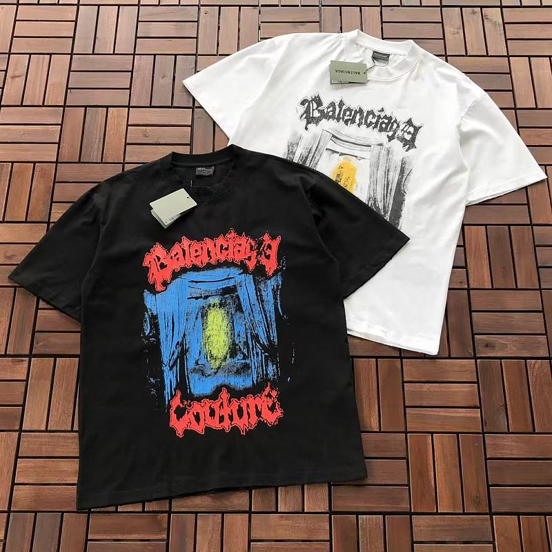 BALENCIAGA T-SHIRT 55060714 (im 185CM 80KG iwear size S in the photo)