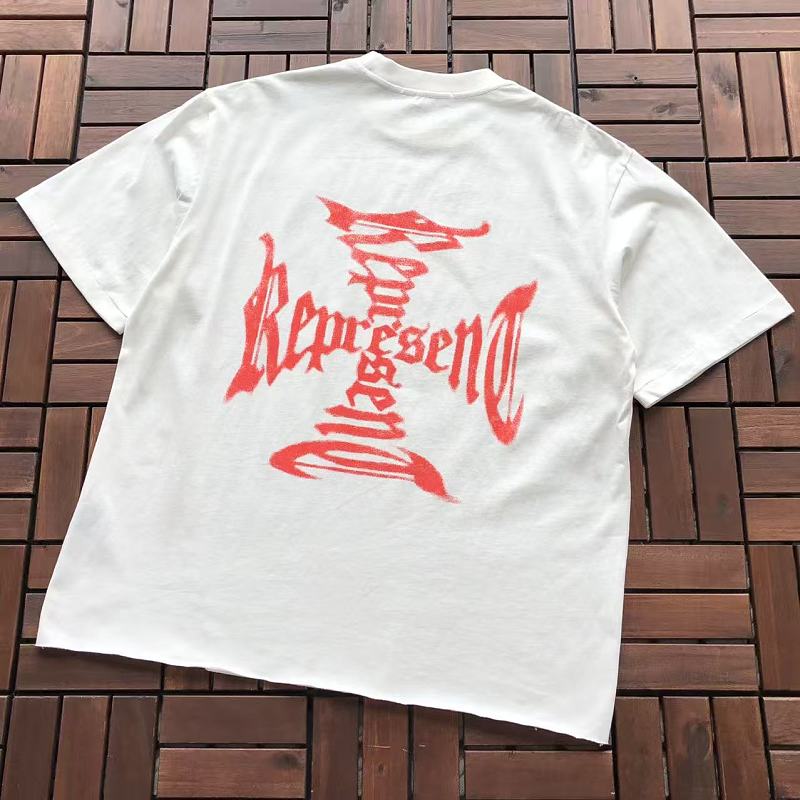 REPRESENT T-SHIRT 77051268 (im 185CM 80KG iwear size M in the photo)