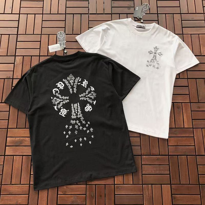 CHROME HEARTS T-SHIRT 77041317 (im 185CM 80KG iwear size L in the photo)