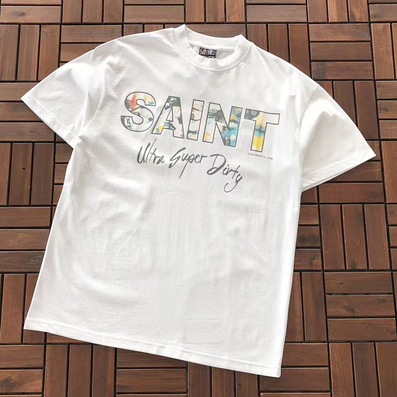 SAINT MICHAEL T-SHIRT 55020531 (im 176CM 58KG iwear size S in the photo)
