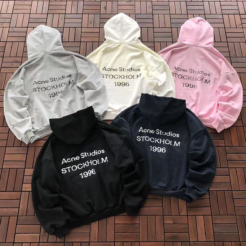 ACNE STUIDIOS HOODIE 66071546 (im 180CM 68KG iwear size M in the photo)