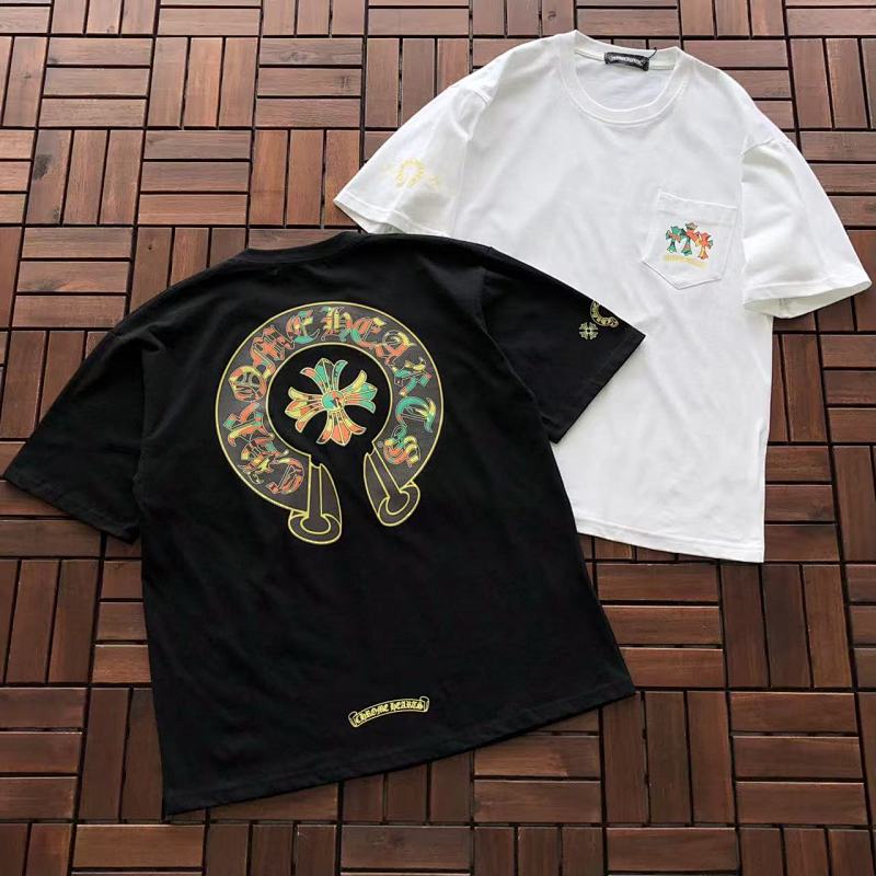 CHROME HEARTS T-SHIRT 77041075 (im 185CM 70KG iwear size M in the photo)