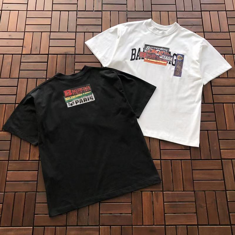 BALENCIAGA T-SHIRT 77072308 (im 185CM 70KG iwear size XS in the photo)