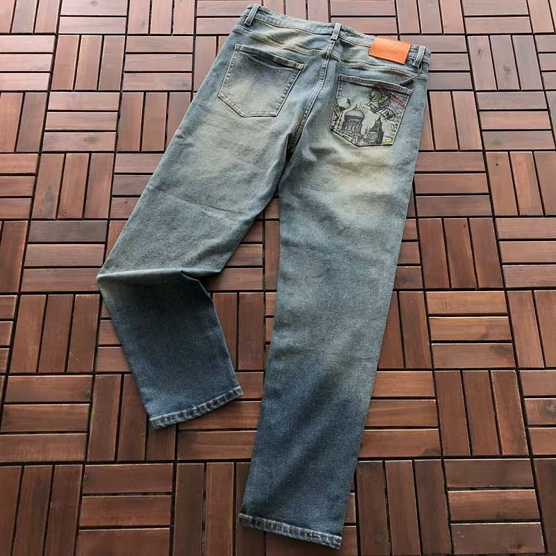 BURBERRY JEANS 66070560 (im 185CM 70KG iwear size 34 in the photo)