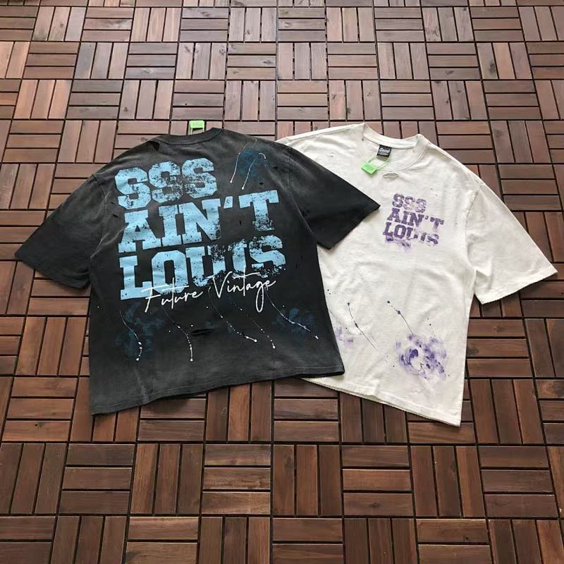 SAINT MICHAEL T-SHIRT 11122214 (im 180CM 68KG iwear size M in the photo)