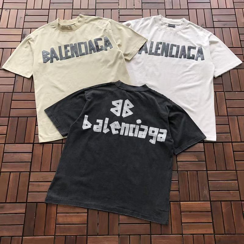 BALENCIAGA T-SHIRT 77052625 (im 185CM 70KG iwear size XS in the photo)