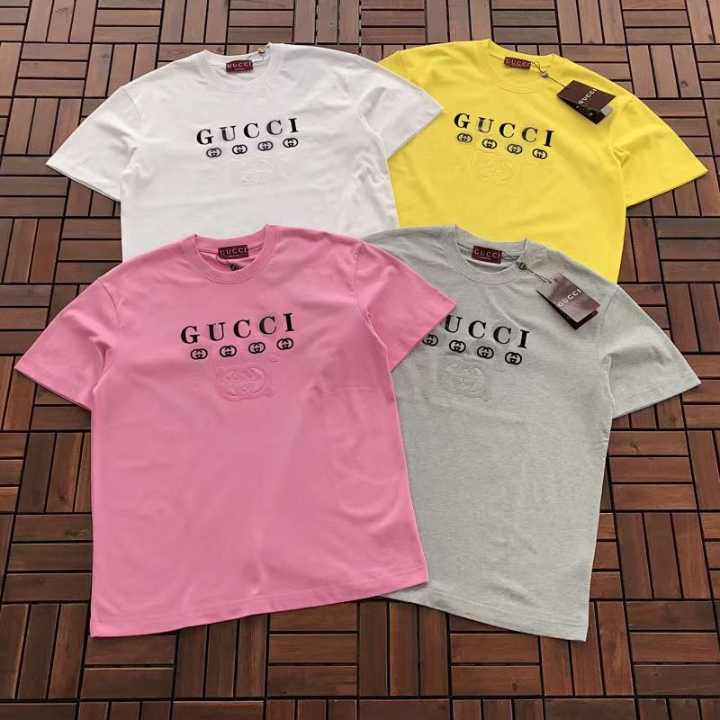 GUCCI T-SHIRT 77012003 (im 176CM 58KG iwear size L in the photo)