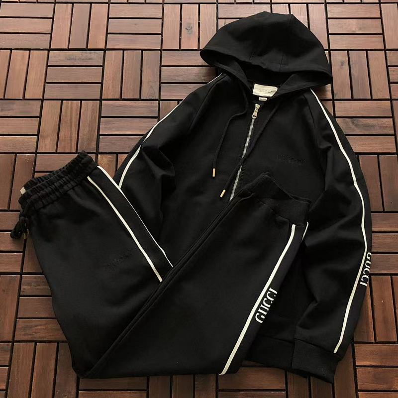 TOP PANTS GUCCI HOODIE TROUSERS 22101747 (im 180CM 68KG iwear size M in the photo)