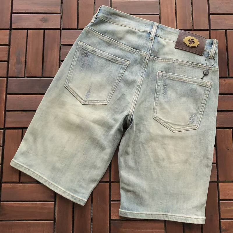 CHROME HEARTS SHORTS JEANS 77051446 (im 185CM 70KG iwear size 30 in the photo)