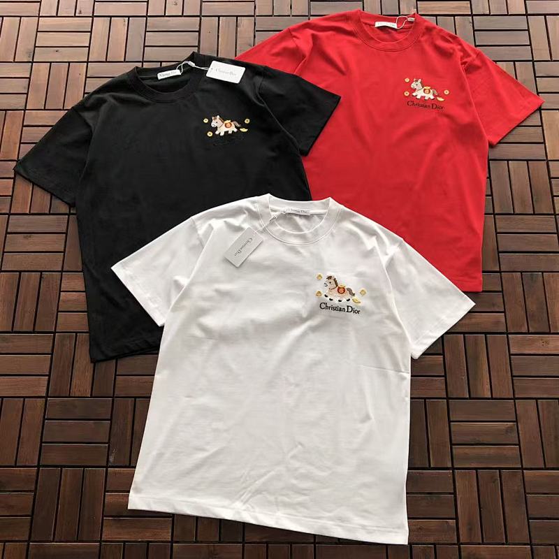 DIOR T-SHIRT 55012035 (im 176CM 58KG iwear size L in the photo)