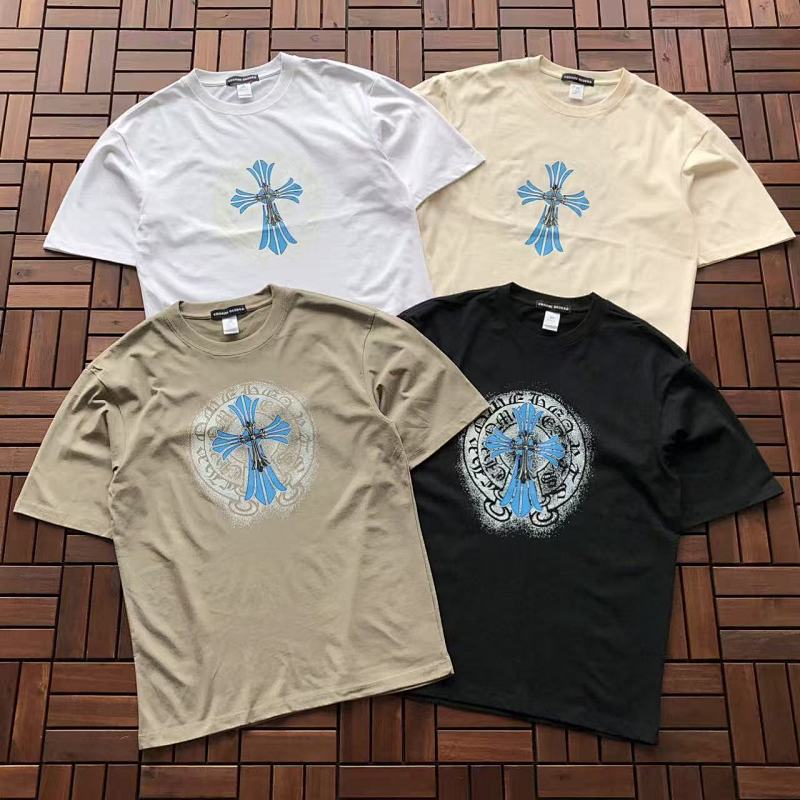 CHROME HEARTS T-SHIRT 11122605 (im 176CM 58KG iwear size M in the photo)