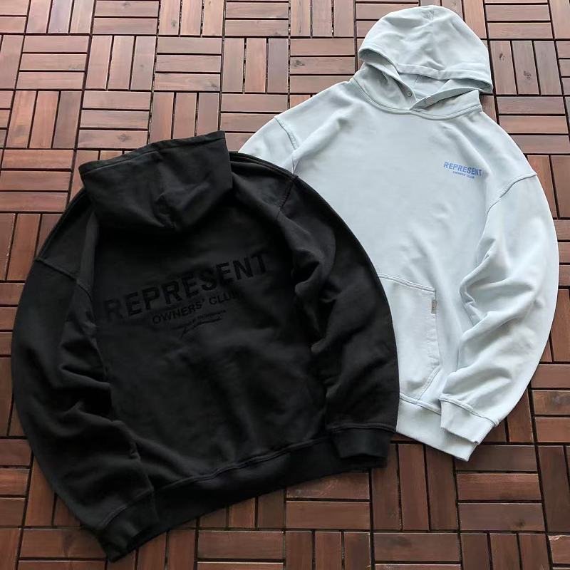 REPRESENT HOODIE 66041904 (im 176CM 58KG iwear size M in the photo)