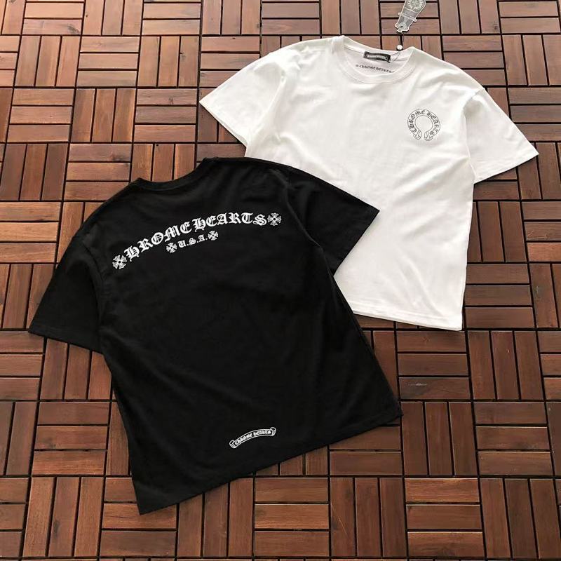 CHROME HEARTS T-SHIRT 77040827 (im 176CM 58KG iwear size M in the photo)