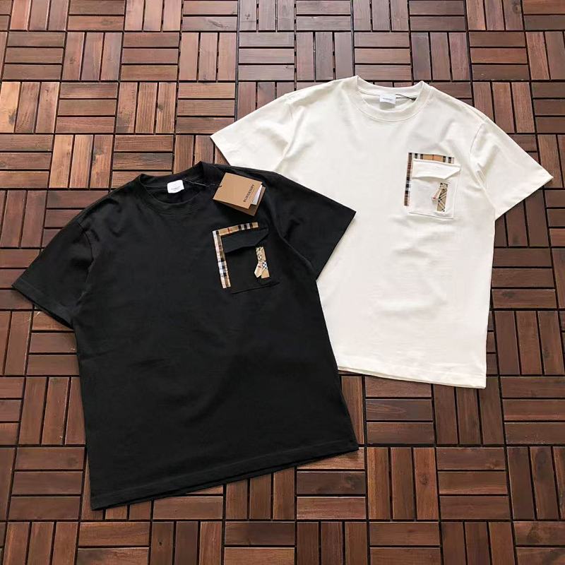 BURBERRY T-SHIRT 66011508 (im 180CM 68KG iwear size L in the photo)