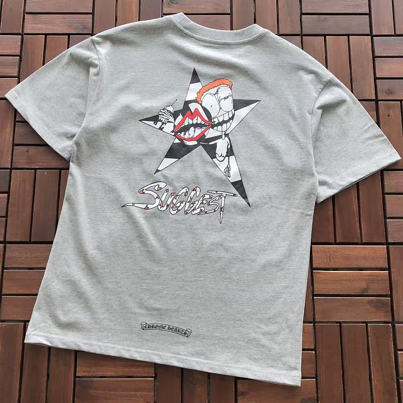 CHROME HEARTS T-SHIRT 77061569 (im 185CM 70KG iwear size M in the photo)