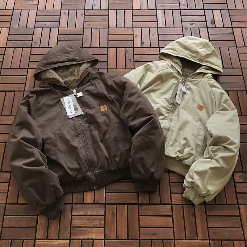 CARHARTT JACKET FLEECE 44121717 (im 176CM 58KG iwear size M in the photo)