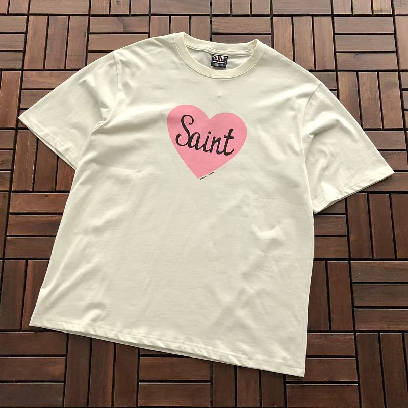 SAINT MICHAEL T-SHIRT 77042386 (im 176CM 58KG iwear size M in the photo)