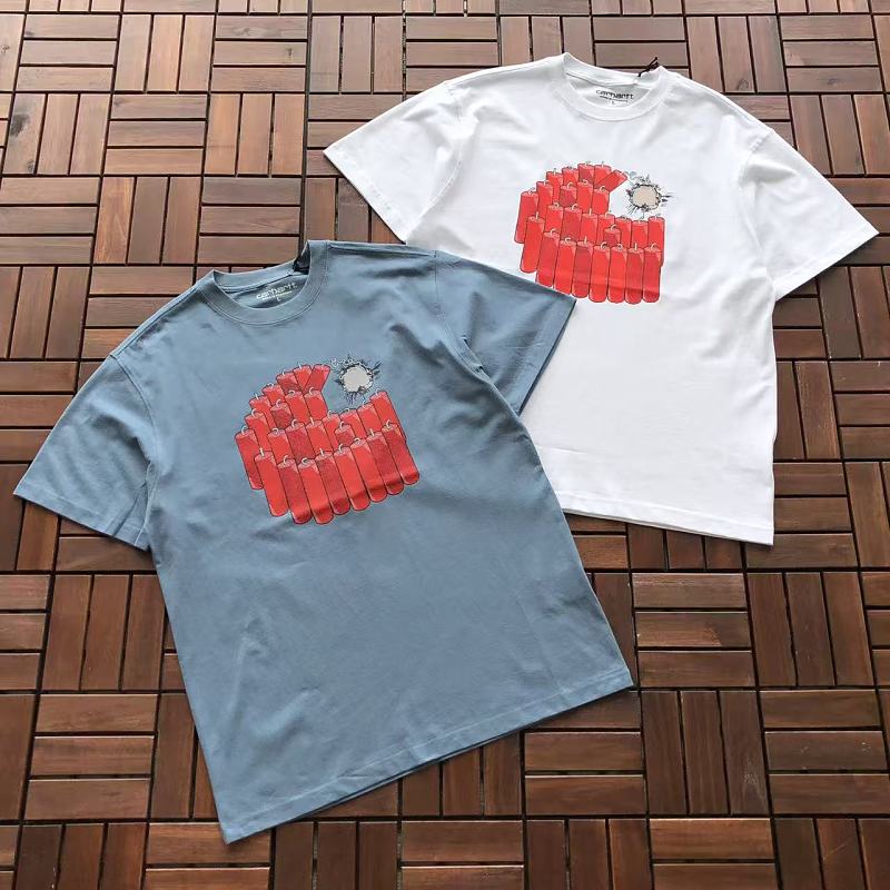 CARHARTT T-SHIRT 55051763 (im 185CM 70KG iwear size L in the photo)