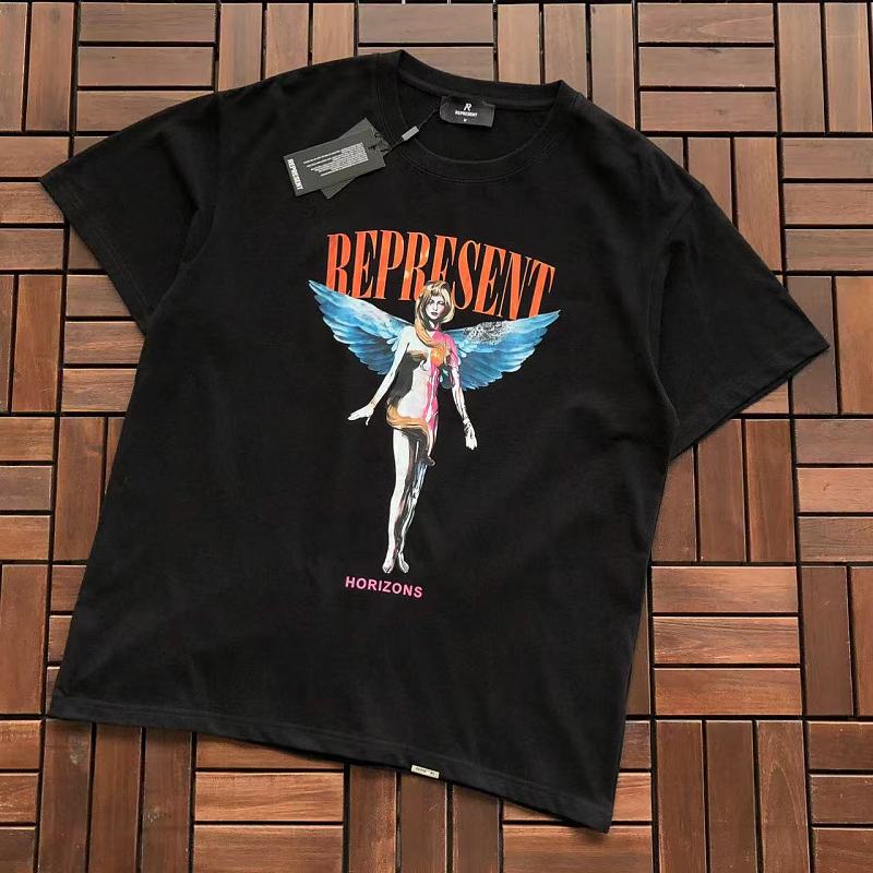 REPRESENT T-SHIRT 66061456 (im 185CM 80KG iwear size M in the photo)