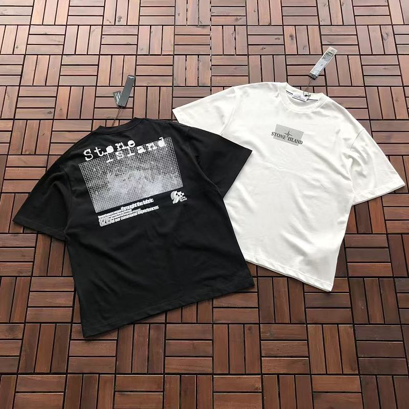 STONE ISLAND T-SHIRT 55030158 (im 185CM 70KG iwear size L in the photo)