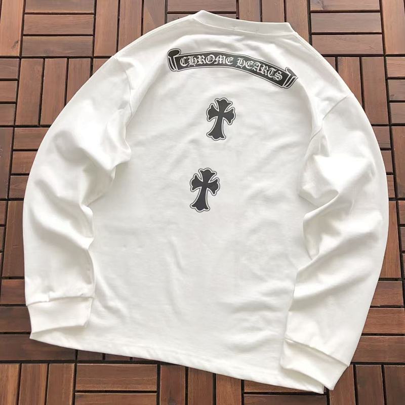 CHROME HEARTS LONG-SLEEVE 33122854 (im 180CM 68KG iwear size M in the photo)