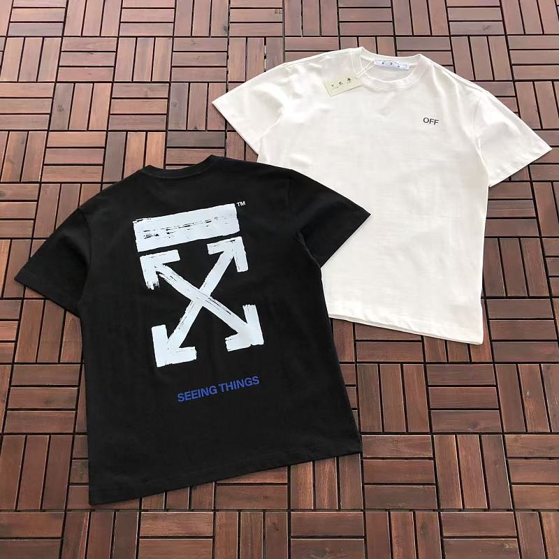OFF-WHITE T-SHIRT 77070202 (im 185CM 80KG iwear size XL in the photo)