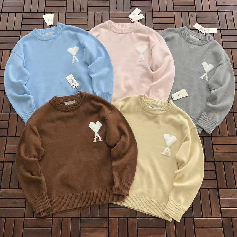 AMI SWEATER 77081108 (im 185CM 70KG iwear size M in the photo)