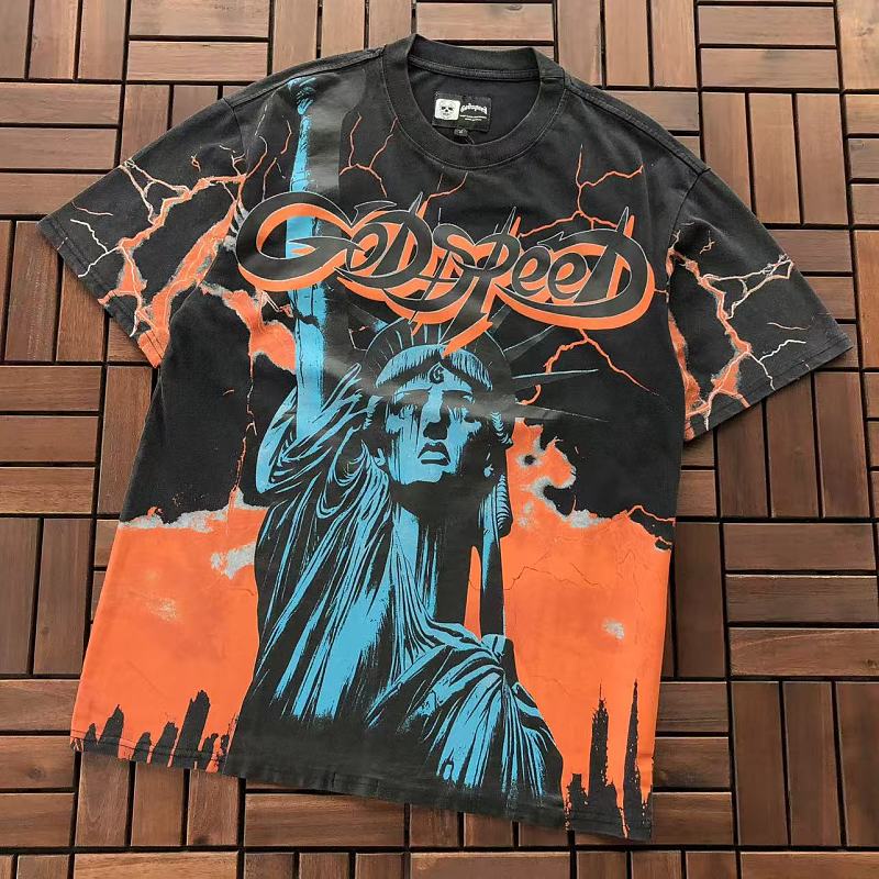 GODSPEED T-SHIRT 55051550 (im 185CM 80KG iwear size S in the photo)