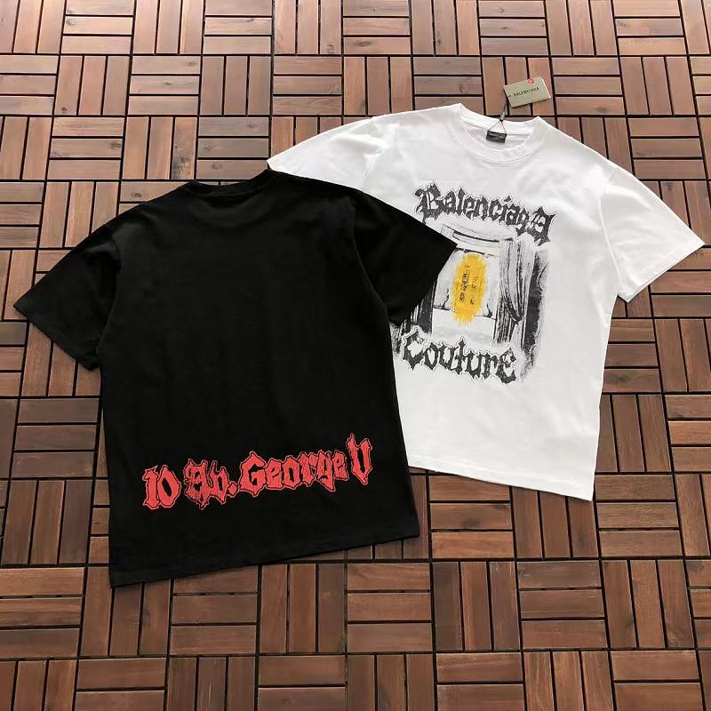 BALENCIAGA T-SHIRT 77042215 (im 185CM 80KG iwear size S in the photo)