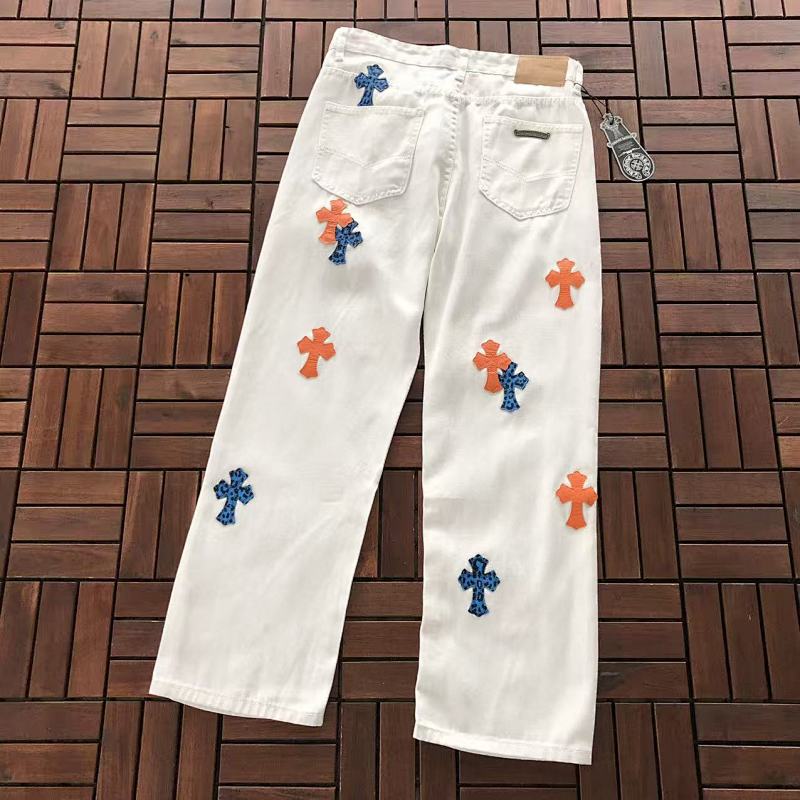 CHROME HEARTS JEANS 77040309 (im 176CM 58KG iwear size L in the photo)