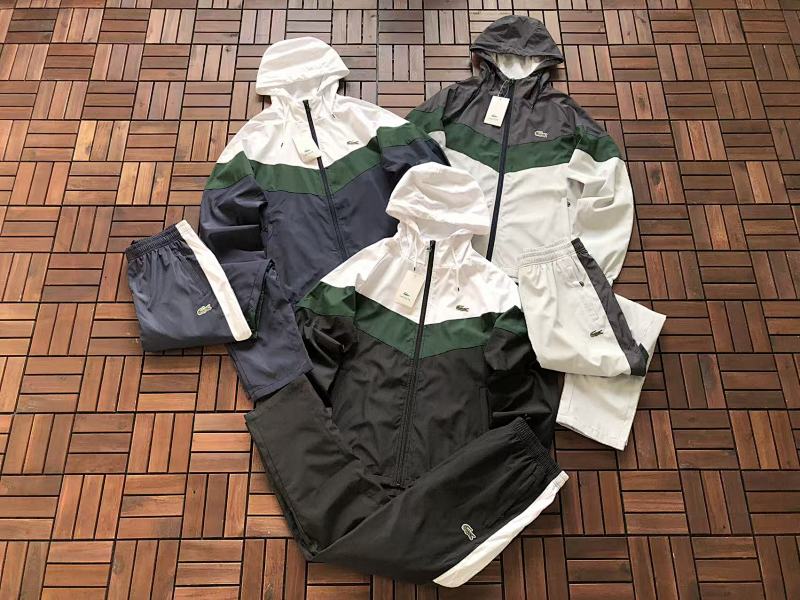 LACOSTE JACKET TROUSERS 11122104 (im 180CM 68KG iwear size L in the photo)