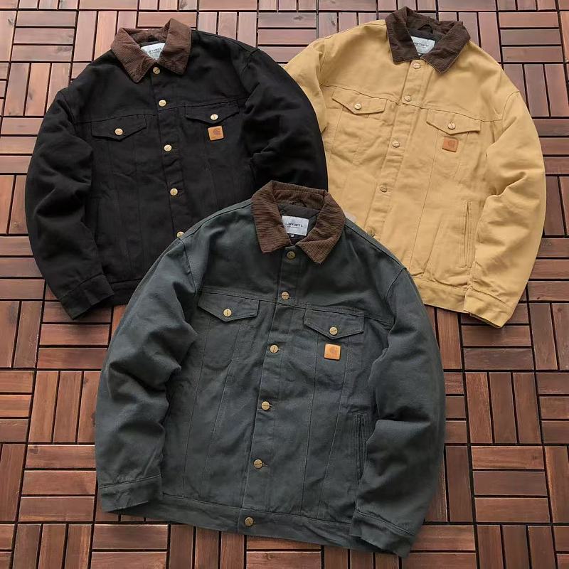 CARHARTT COTTON JACKET 77012935 (im 176CM 58KG iwear size M in the photo)