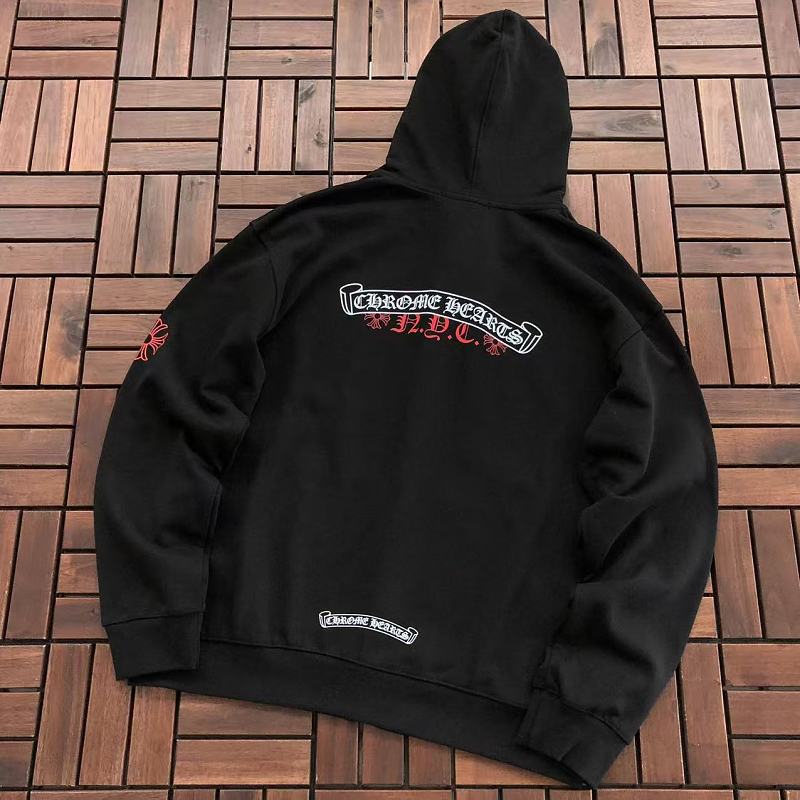 CHROME HEARTS HOODIE 66081209 (im 185CM 70KG iwear size L in the photo)
