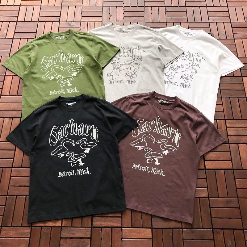 CARHARTT T-SHIRT 55041524 (im 180CM 68KG iwear size M in the photo)