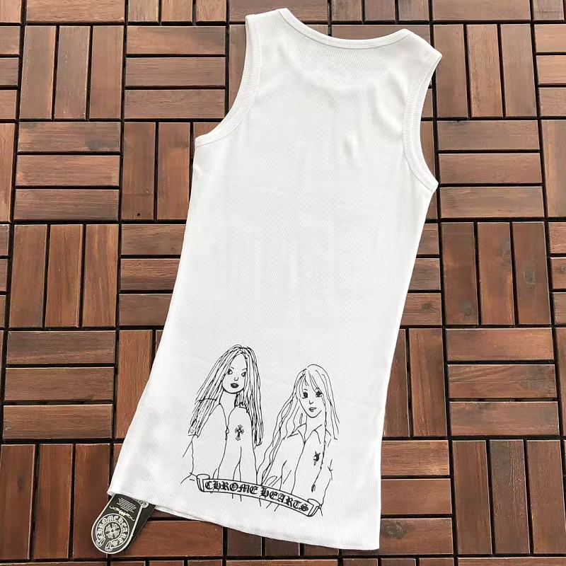 CHROME HEARTS VEST WOMAN 77062336