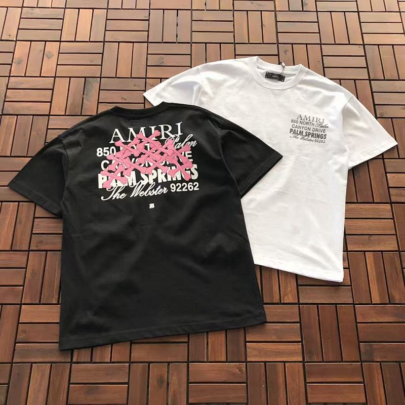 AMIRI T-SHIRT 33112311 (im 176CM 58KG iwear size M in the photo)