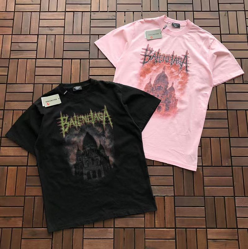 BALENCIAGA T-SHIRT 77042126 (im 185CM 80KG iwear size S in the photo)