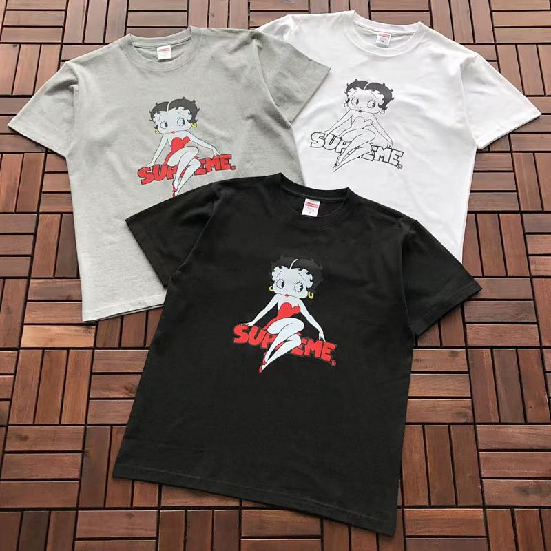 SUPREME T-SHIRT 55022654 (im 185CM 80KG iwear size M in the photo)