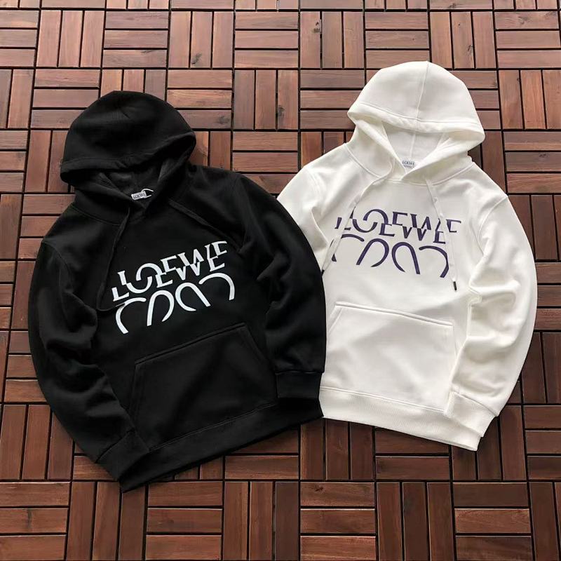 LOEWE HOODIE FLEECE 22102264 (im 176CM 58KG iwear size M in the photo)