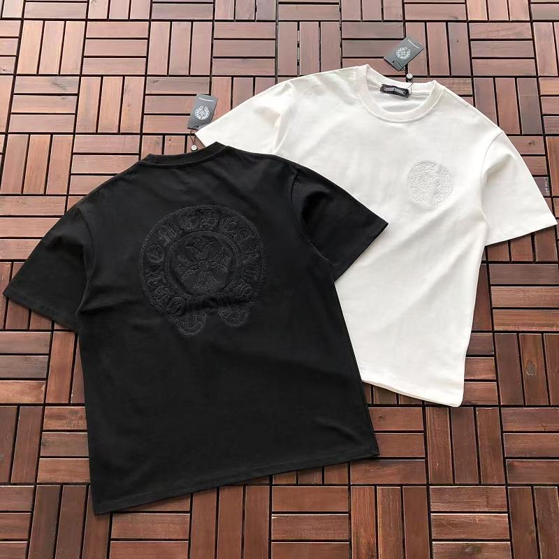 CHROME HEARTS T-SHIRT 77070906 (im 185CM 80KG iwear size M in the photo)
