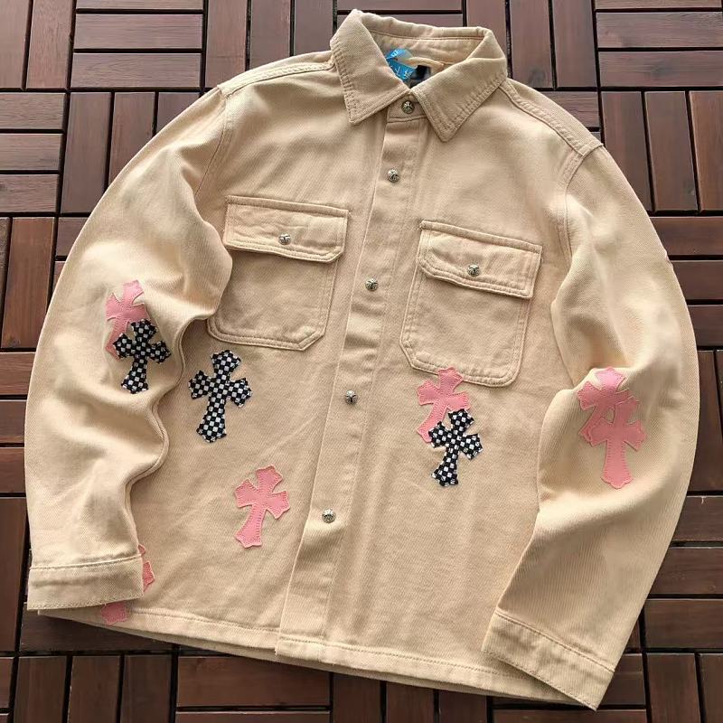 CHROME HEARTS JACKET 88042733 (im 185CM 70KG iwear size S in the photo)