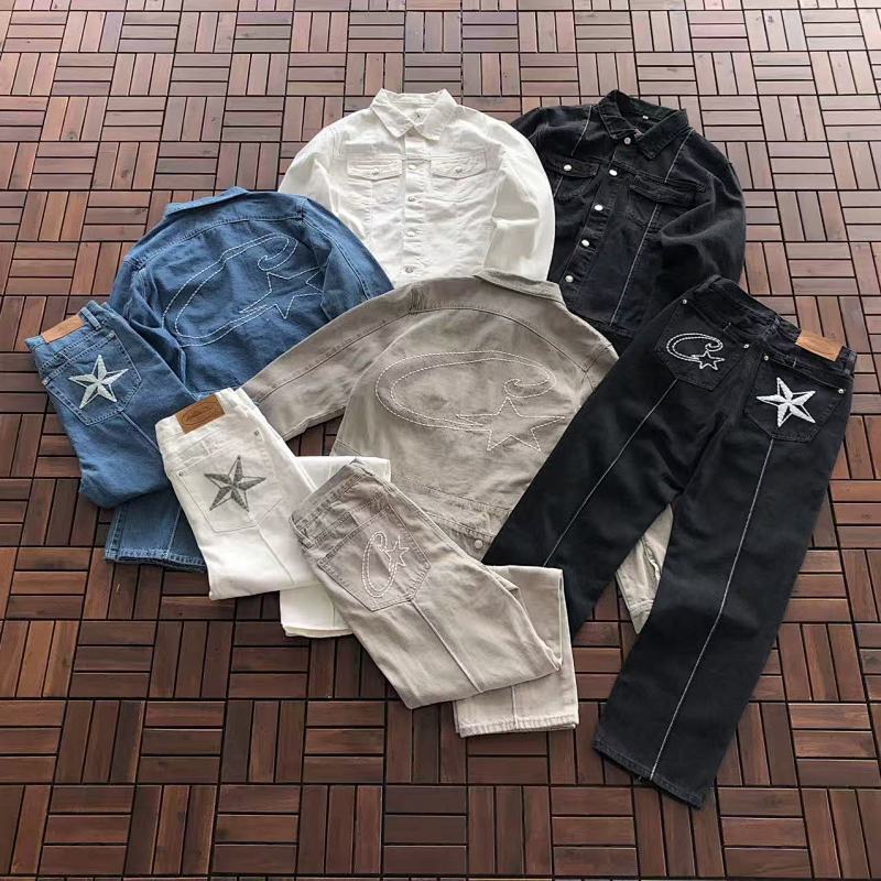 TOP PANTS CORTEIZ JACKET JEANS 33121810 (im 180CM 68KG iwear size XL in the photo)
