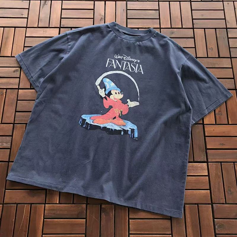SAINT MICHAEL T-SHIRT 11102949 (im 185CM 73KG iwear size L in the photo)