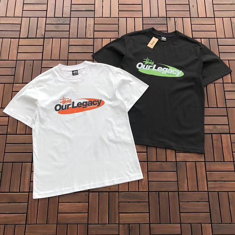 STUSSY & OUR LEGACY T-SHIRT 77011203 (im 185CM 70KG iwear size M in the photo)
