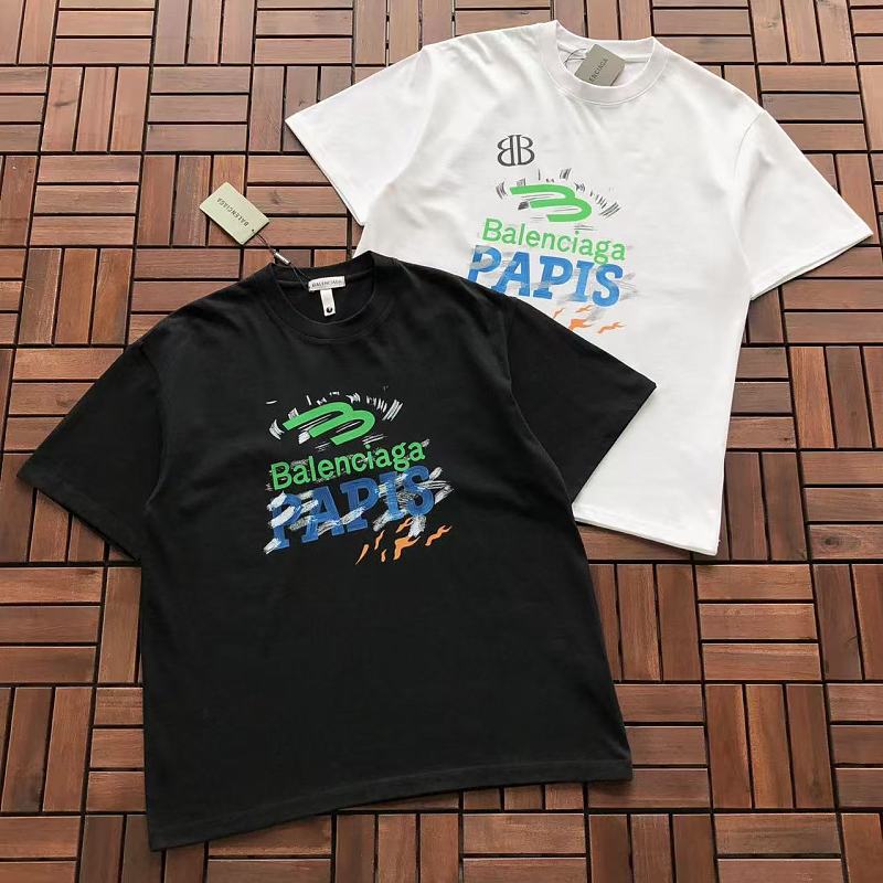 BALENCIAGA T-SHIRT 77050720 (im 185CM 80KG iwear size L in the photo)