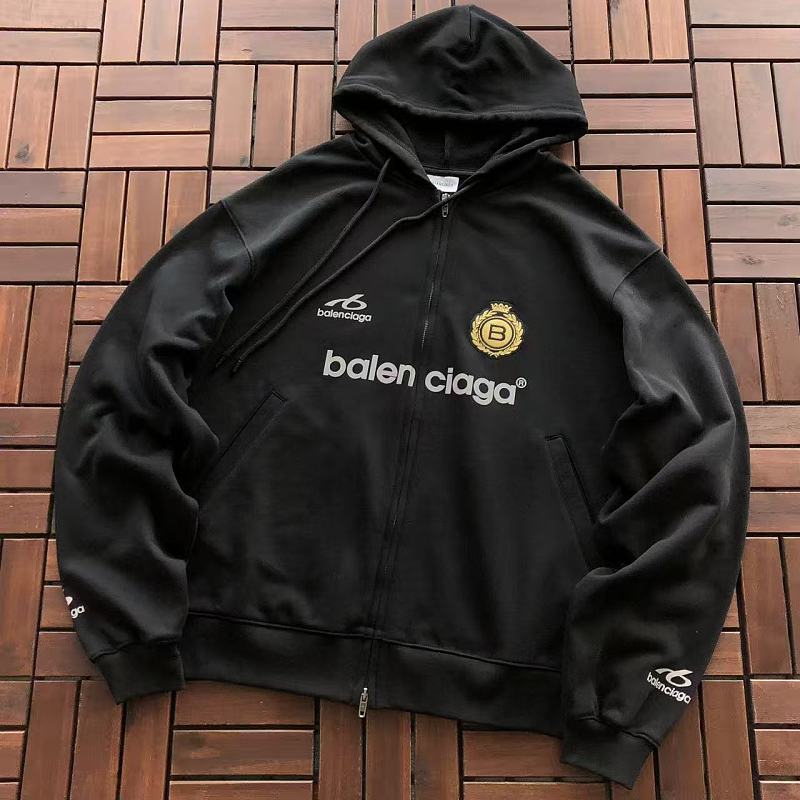 BALENCIAGA HOODIE FLEECE 66081925 (im 185CM 70KG iwear size XS in the photo)