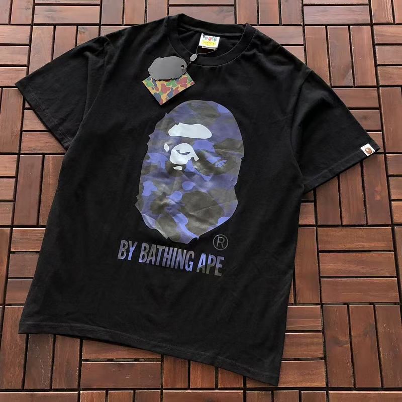 BAPE T-SHIRT 66072210 (im 185CM 70KG iwear size S in the photo)