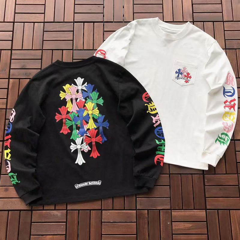 CHROME HEARTS LONG-SLEEVE 77073128 (im 185CM 80KG iwear size M in the photo)