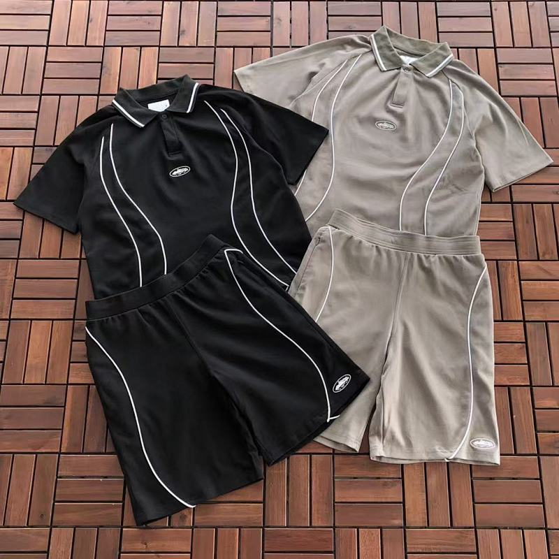 TOP PANTS CORTEIZ T-SHIRT SHORTS 33121943 (im 176CM 58KG iwear size S in the photo)