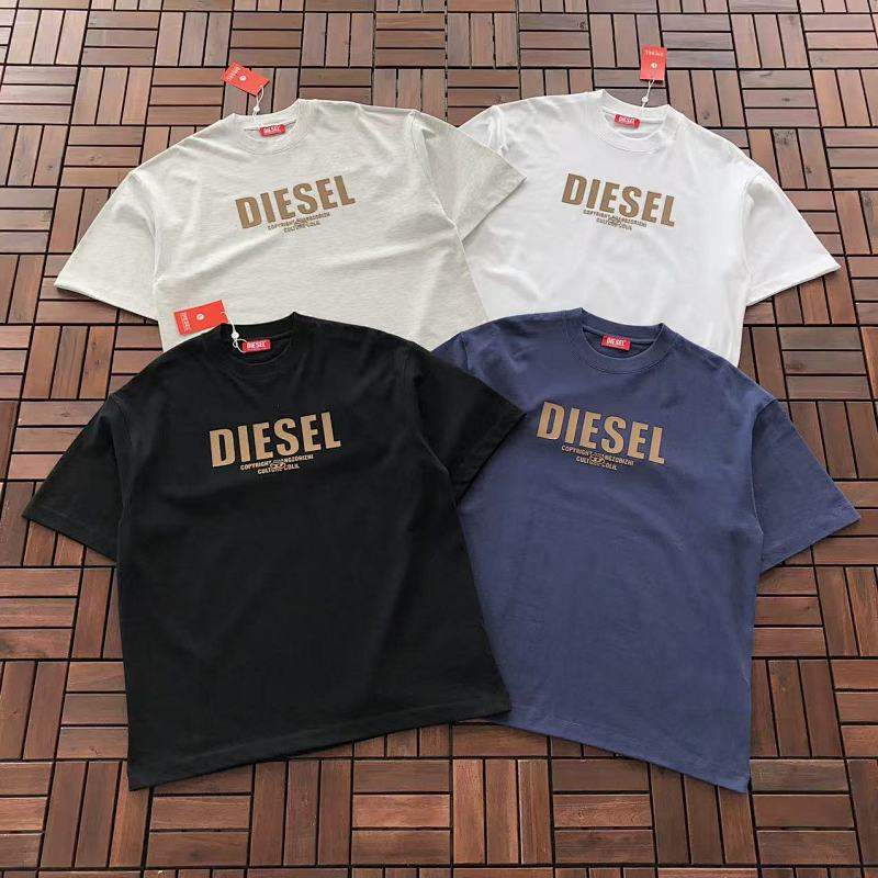 DIESEL T-SHIRT 66012644 (im 185CM 80KG iwear size L in the photo)